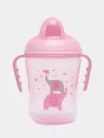 Бусинка Поильник-непроливайка с ручками, 250 мл, 1 шт, арт. 617 фото