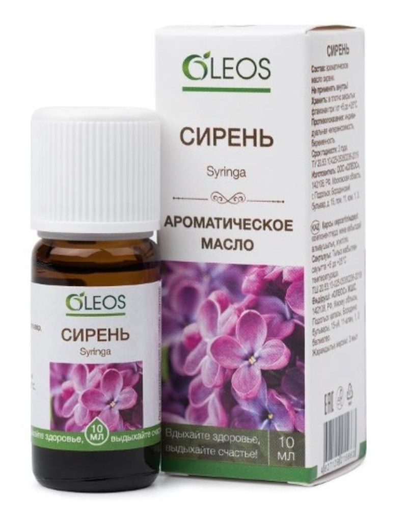 Oleos Сирень, масло ароматическое, 10 мл, 1 шт. фото