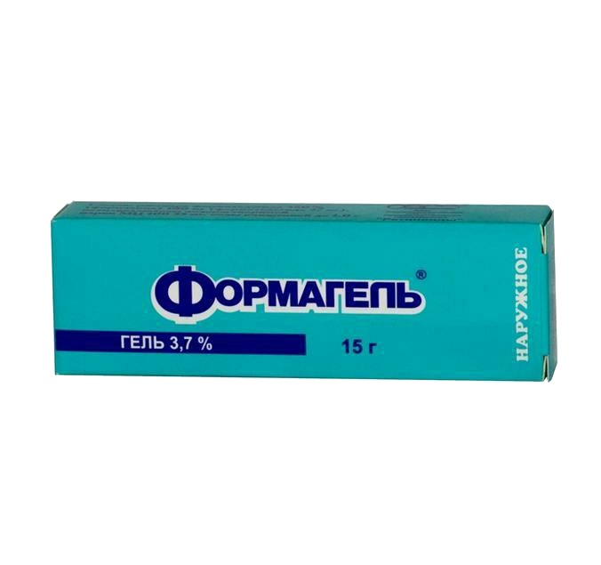 Формагель, 3.7%, гель для наружного применения, 15 г, 1 шт. фото