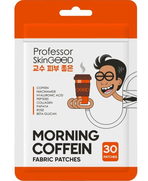 Professor SkinGood Патчи тканевые, патчи, 30 шт, с кофеином фото