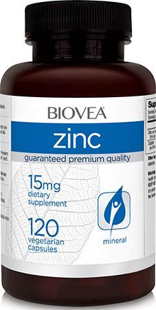 Biovea Цинк, 15 мг, капсулы, 120 шт. фото