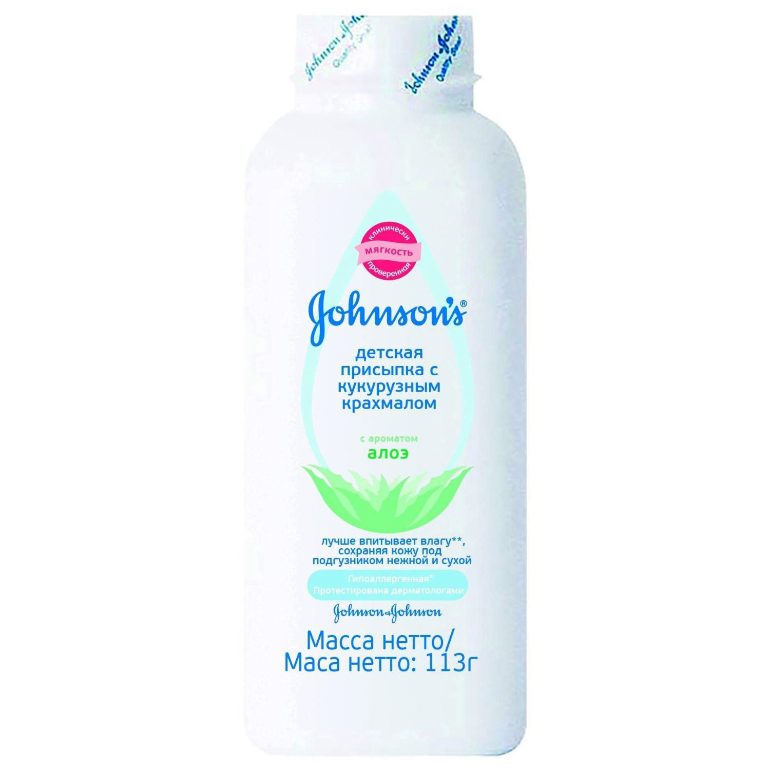 Johnson's Baby присыпка с кукурузным крахмалом, присыпка для детей, 113 г, 1 шт. фото