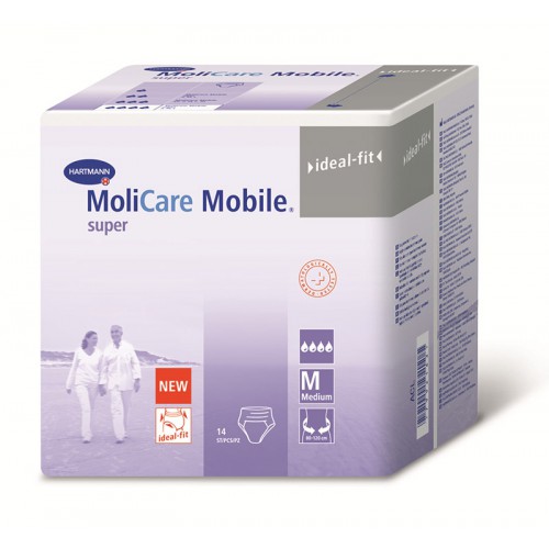 MoliCare Mobile Super Подгузники-трусы, Medium M (2), 14 шт, 80-120 см фото