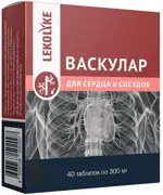 Lekolike Васкулар Для сердца и сосудов, 300 мг, таблетки, 40 шт. фото