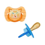 Пома Соска-пустышка латексная круглой формы, 4+ мес, 1 шт, арт. 6512 фото