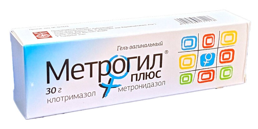 Метрогил Плюс, гель вагинальный, 30 г, 1 шт. фото