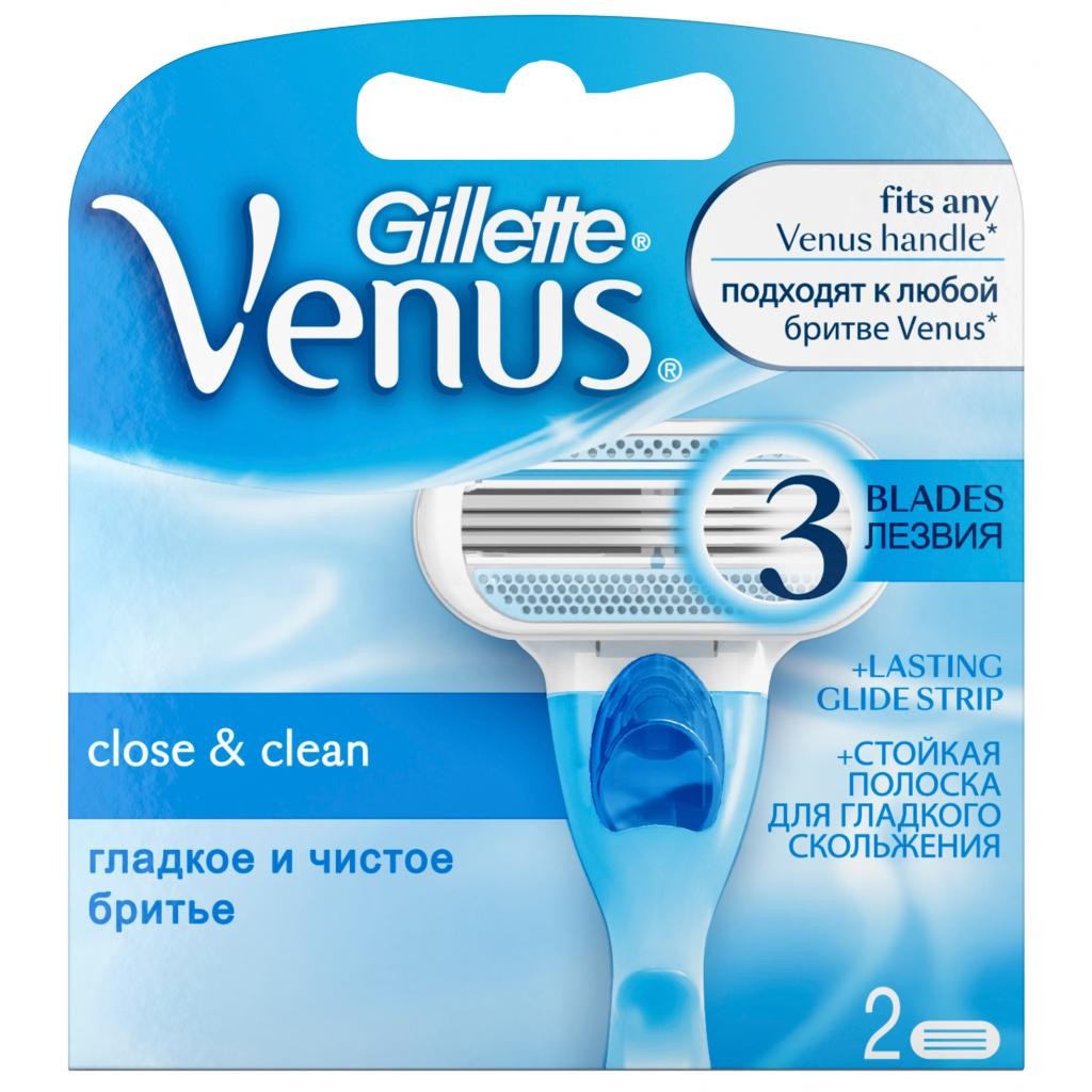 Gillette Venus Кассеты, 2 шт, для женщин фото
