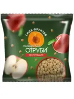 Отруби Сибирские хрустящие Сила фруктов, гранулы, 100 г, 1 шт. фото
