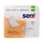 Seni Soft Normal Пеленки впитывающие, 60 см х 90 см, 30 шт, 3 капли фото