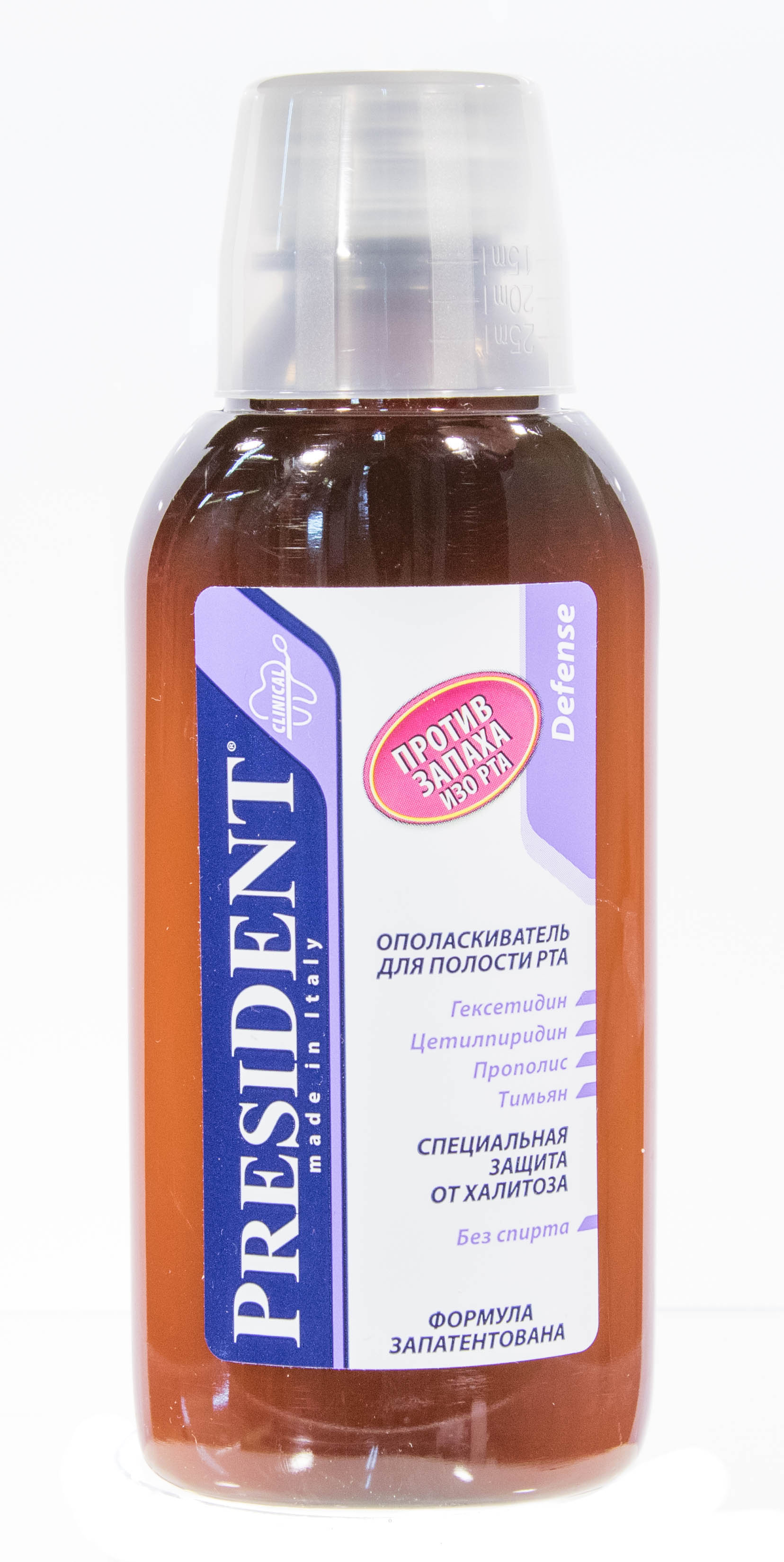 PresiDENT Defense ополаскиватель, 250 мл, 1 шт. фото