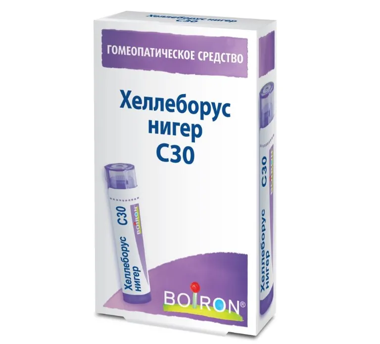 Хеллеборус нигер С30, гранулы гомеопатические, 4 г, 1 шт. фото