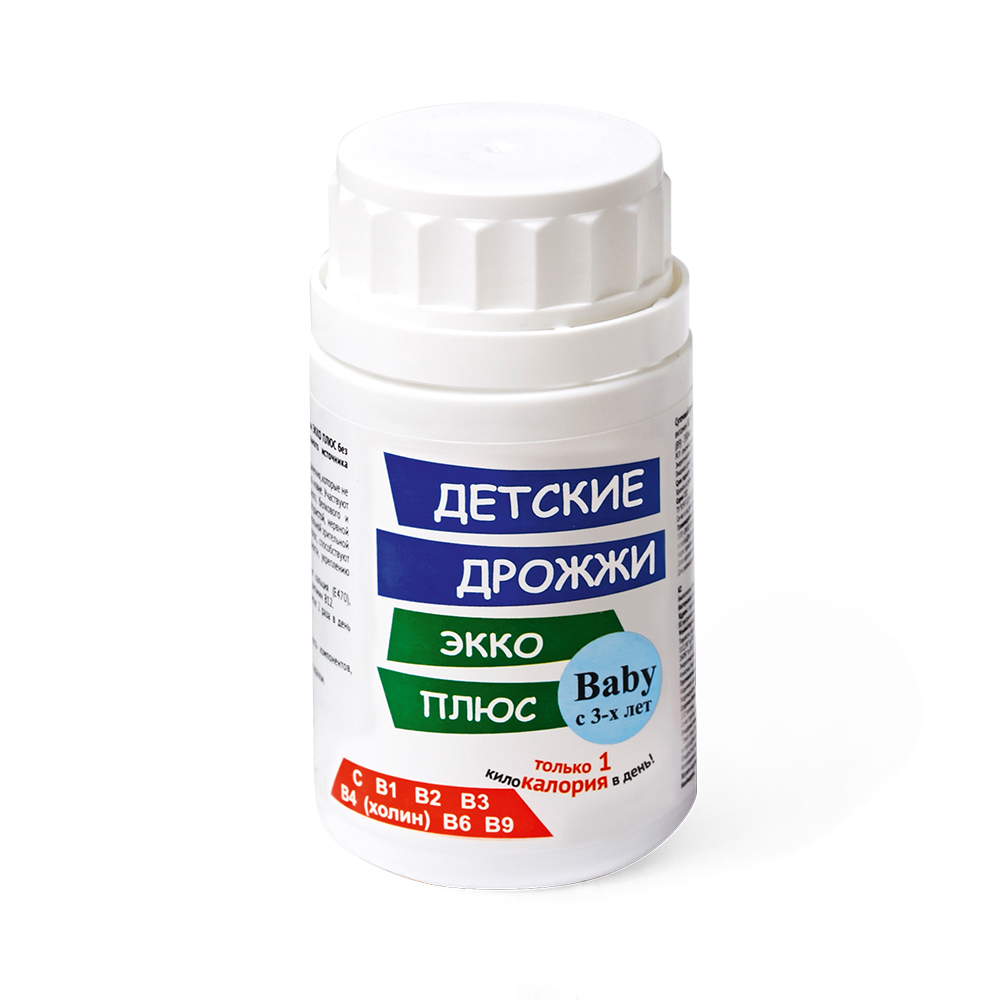 Пивные дрожжи Экко Плюс Детские, 0.45 г, таблетки, 100 шт. фото