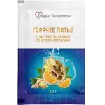 Сердце Континента Горячее питье, порошок для приема внутрь, 10 г, 10 шт, апельсин + имбирь фото 2