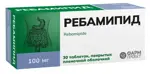 Ребамипид, 100 мг, таблетки, покрытые пленочной оболочкой, 30 шт. фото 