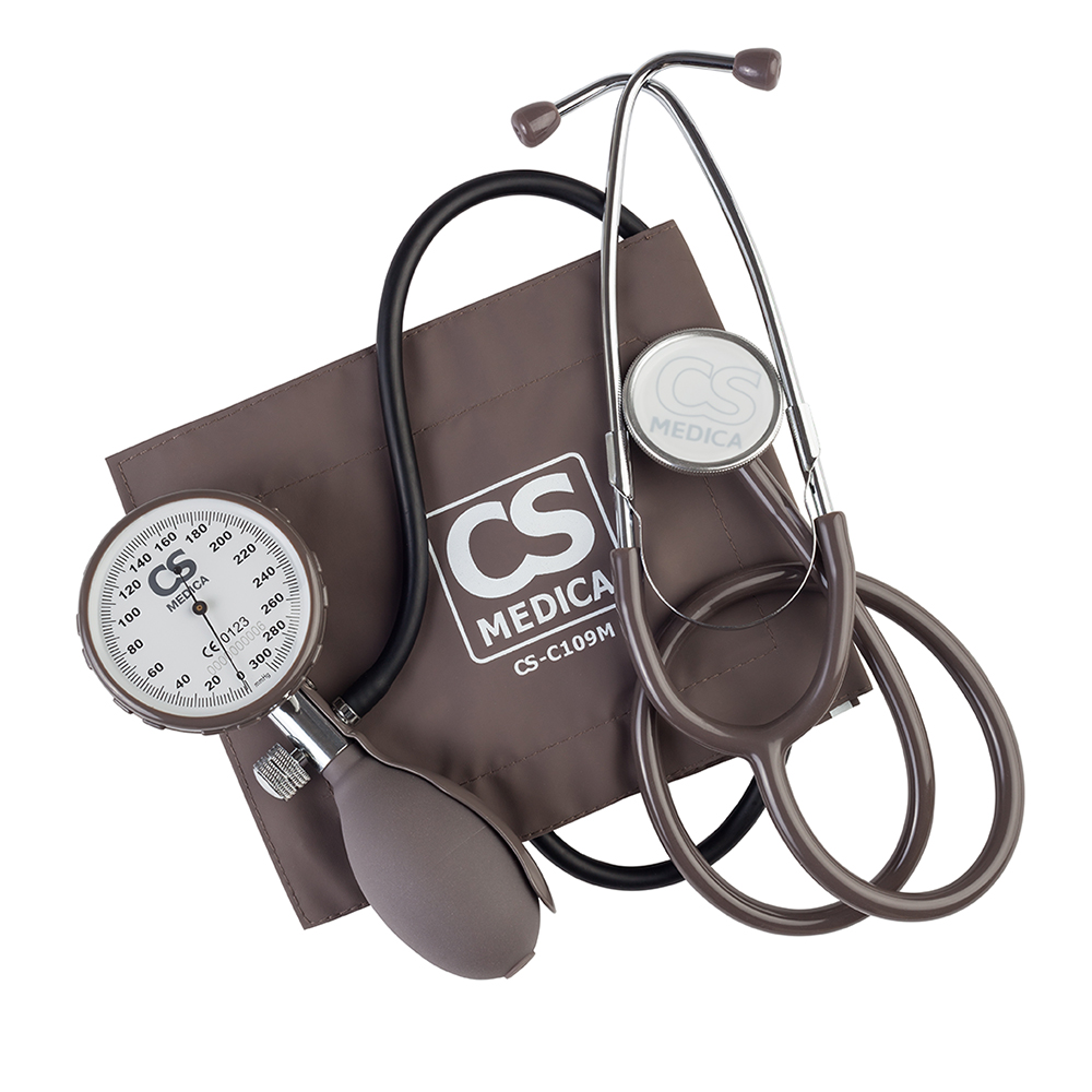 Тонометр механический CS Medica CS-109 Premium, тонометр, 1 шт, с фонендоскопом фото