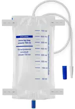 Apexmed Мочеприемник носимый ножной, 750 мл, 1 шт, длина трубки 50 см фото