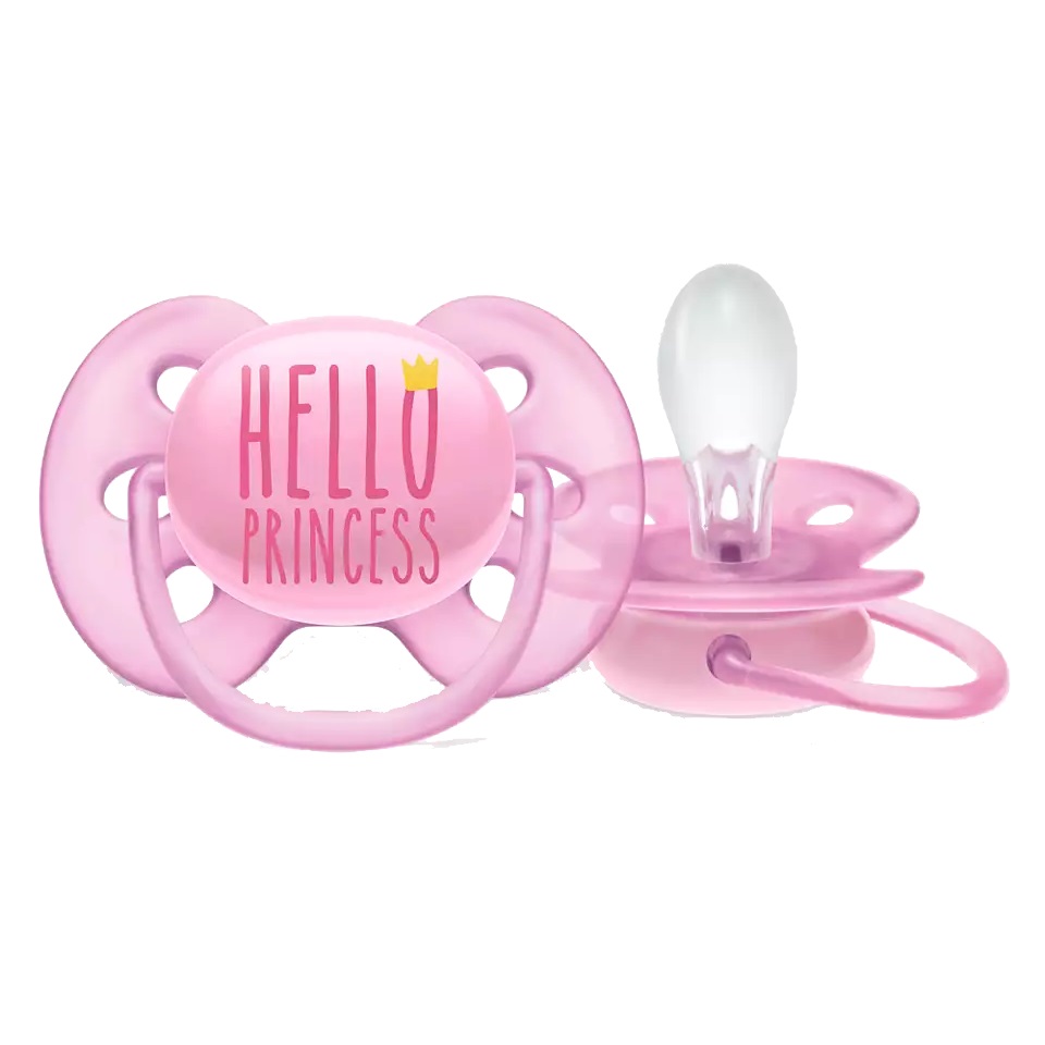 AVENT Ultra Soft Пустышка силиконовая, 6-18 месяцев, 1 шт, SCF529/01 фото