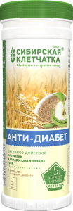 Сибирская клетчатка Анти-Диабет, 170 г, 1 шт. фото