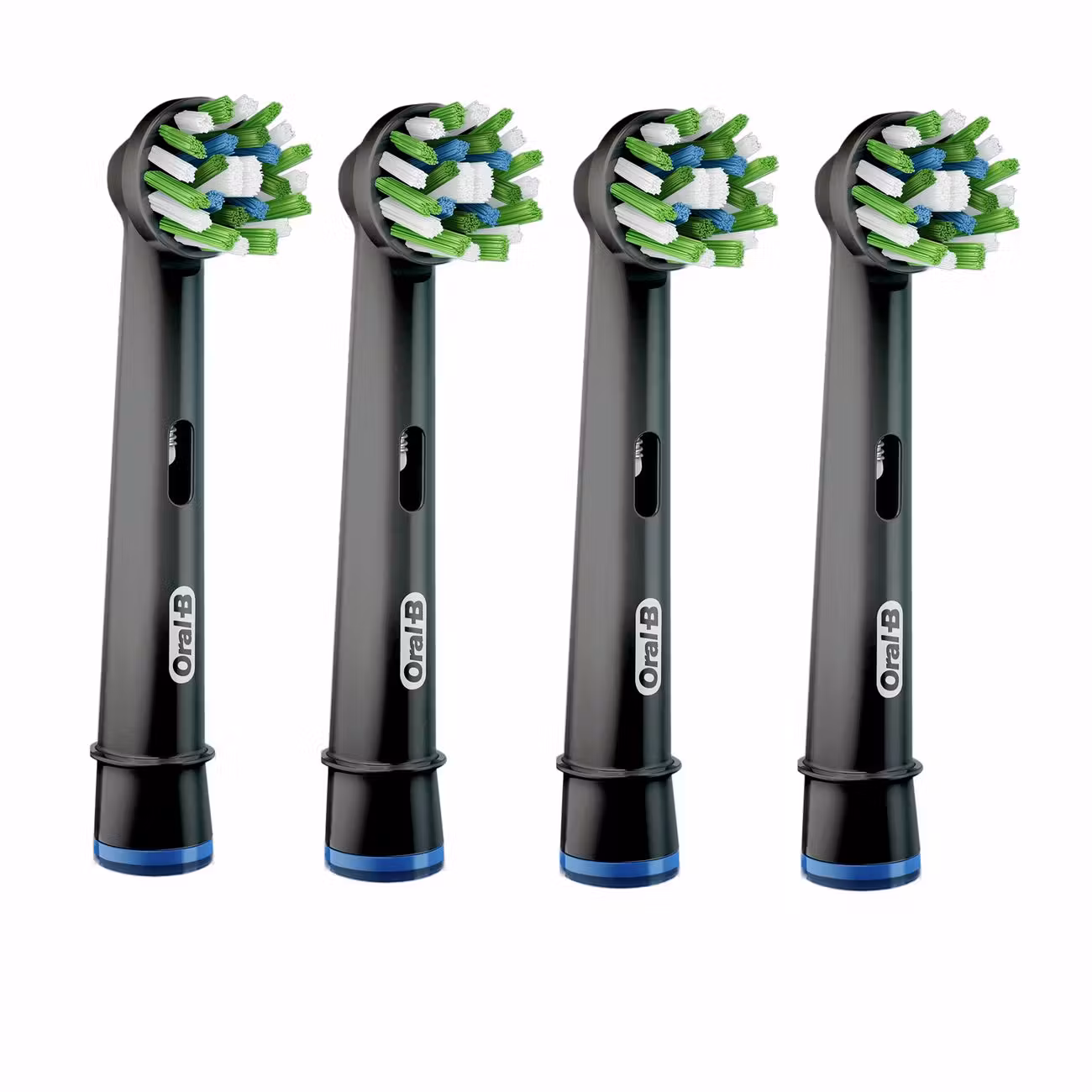 Oral-B CrossAction Насадка для электрической зубной щетки, 4 шт, черного цвета, арт. EB50brb фото 2