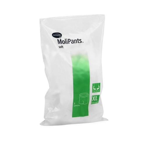 MoliPants Soft штанишки для фиксации прокладок, Extra Large (обхват бедер 100-160 см), 1 шт, для фиксации прокладок Molimed и Moliform фото