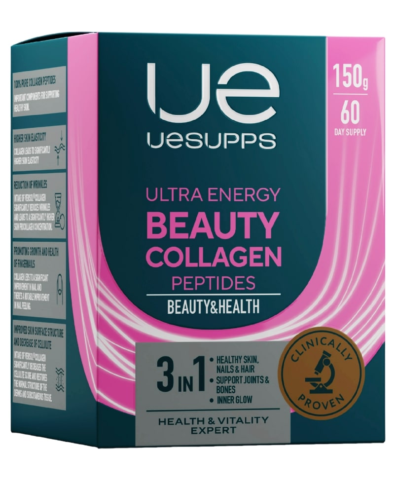 Uesupps Ultra Energy бьюти коллаген пептиды, порошок, 150 г, 1 шт. фото