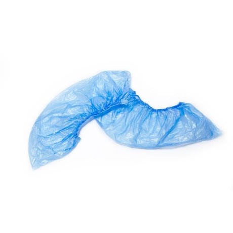 Бахилы полиэтиленовые одноразовые Стандарт, пара, 5 шт, 20 мкм фото