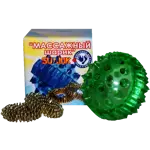 Массажный шарик с двумя кольцевыми пружинами Су-Джок, 1 шт. фото