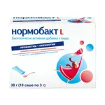 Нормобакт L, порошок для приема внутрь, 3 г, 10 шт. фото 1