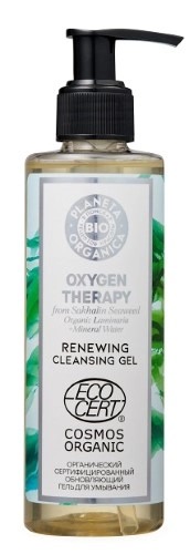 Planeta Organica BIO Oxygen therapy  гель для умывания обновляющий, гель, 200 мл, 1 шт. фото