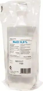 Натрия хлорид, 0.9%, раствор для инфузий, 500 мл, 1 шт. фото