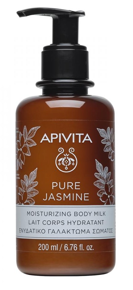 Apivita молочко для тела увлажняющее, молочко, 200 мл, 1 шт, чистый жасмин фото
