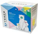 Маска медицинская одноразовая трехслойная на резинке, 100 шт, розового цвета фото