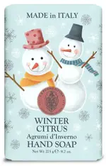 La Florentina мыло туалетное, мыло твердое, 275 г, 1 шт, зимний цитрус фото