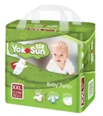 Yokosun Eco Подгузники-трусики детские, XXL, 32 шт, 15-23 кг фото