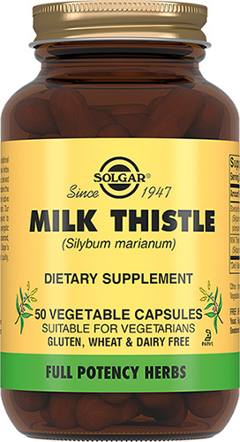 Solgar Молочный чертополох, капсулы, 50 шт. фото