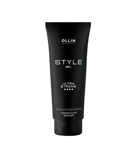 Ollin style гель для укладки волос ультрасильной фиксации, гель для волос, 200 мл, 1 шт. фото
