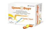 Цикло 3 Форт, 100 мг + 150 мг + 150 мг, капсулы, 30 шт. фото