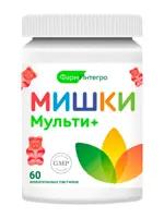 Мишки Мульти+, пастилки жевательные, 60 шт. фото 