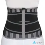 Крейт Корсет ортопедический пояснично-крестцовый, р. 3, 1 шт, черно-серый, Б-507 6 металлических ребер жесткости фото