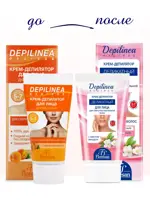 Floresan Depilinea, крем-депилятор, 50 мл, 1 шт, деликатный для лица, арт. Ф-502 фото 3