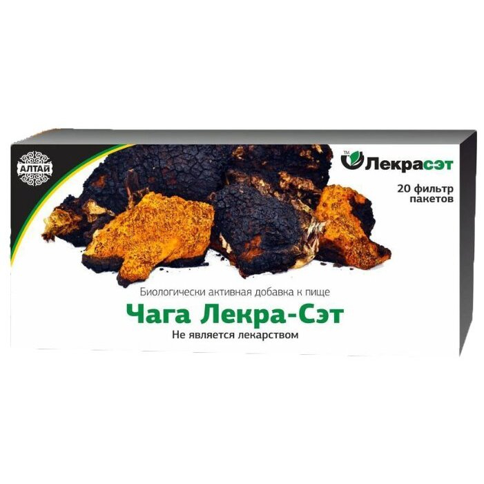 Чага Лекра-СЭТ, фиточай, 1.5 г, 20 шт. фото