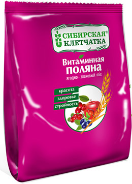 Сибирская клетчатка Витаминная поляна, порошок, 300 г, 1 шт. фото