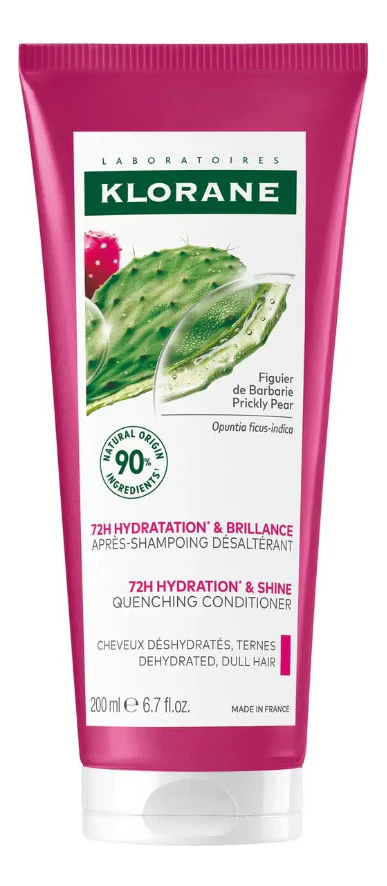 Klorane Бальзам-ополаскиватель с опунцией увлажняющий, бальзам для волос, 200 мл, 1 шт. фото