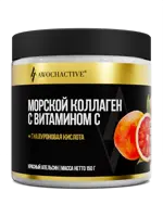 Awochactive Коллаген морской с витамином C, порошок, 150 г, 1 шт, красный апельсин фото 1