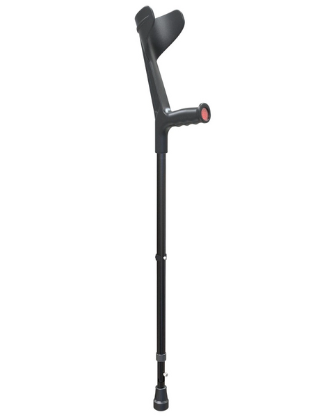 Костыль с подлокотником телескопический, 1 шт, арт. 26УТ., выс. от пола до ручк. 750-975 мм, разм. от ручки до подлокотн. 230 мм фото