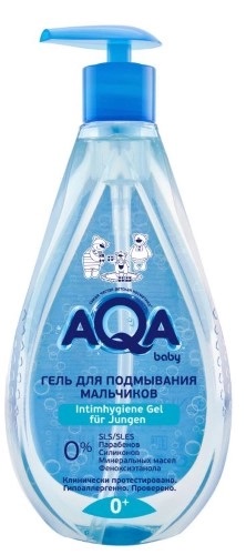 AQA baby гель для подмывания мальчиков, 250 мл, 1 шт. фото