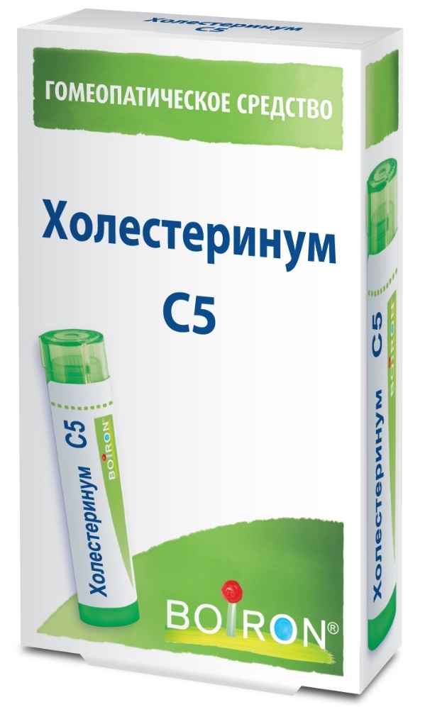 Холестеринум C5, гранулы гомеопатические, 4 г, 1 шт. фото