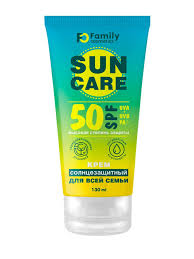 Family Cosmetics Крем солнцезащитный для всей семьи SPF50+, крем, 130 мл, 1 шт. фото