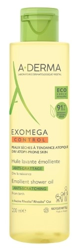 A-Derma Exomega Control Масло смягчающее, масло для душа, 200 мл, 1 шт. фото