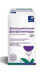 Проаптека Эссенциальные фосфолипиды с экстрактом расторопши и витаминами группы В, 1250 мг, капсулы, 60 шт. фото